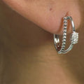 18 K White Gold
