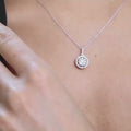 18 K White Gold