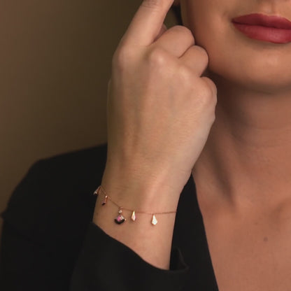 18K Rose Gold Carnation Pink