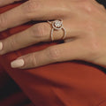 18 K White Gold