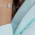 18 K White Gold