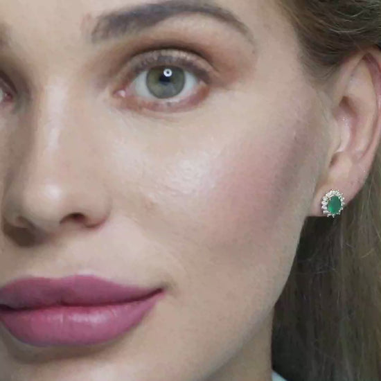 18 K Yellow Gold Emerald