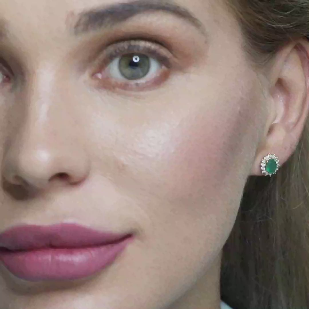 18 K Yellow Gold Emerald