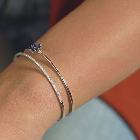 18 K White Gold