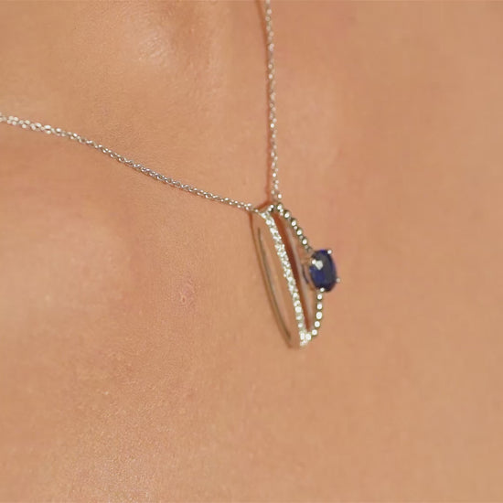 18 K White Gold