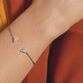 18 K White Gold