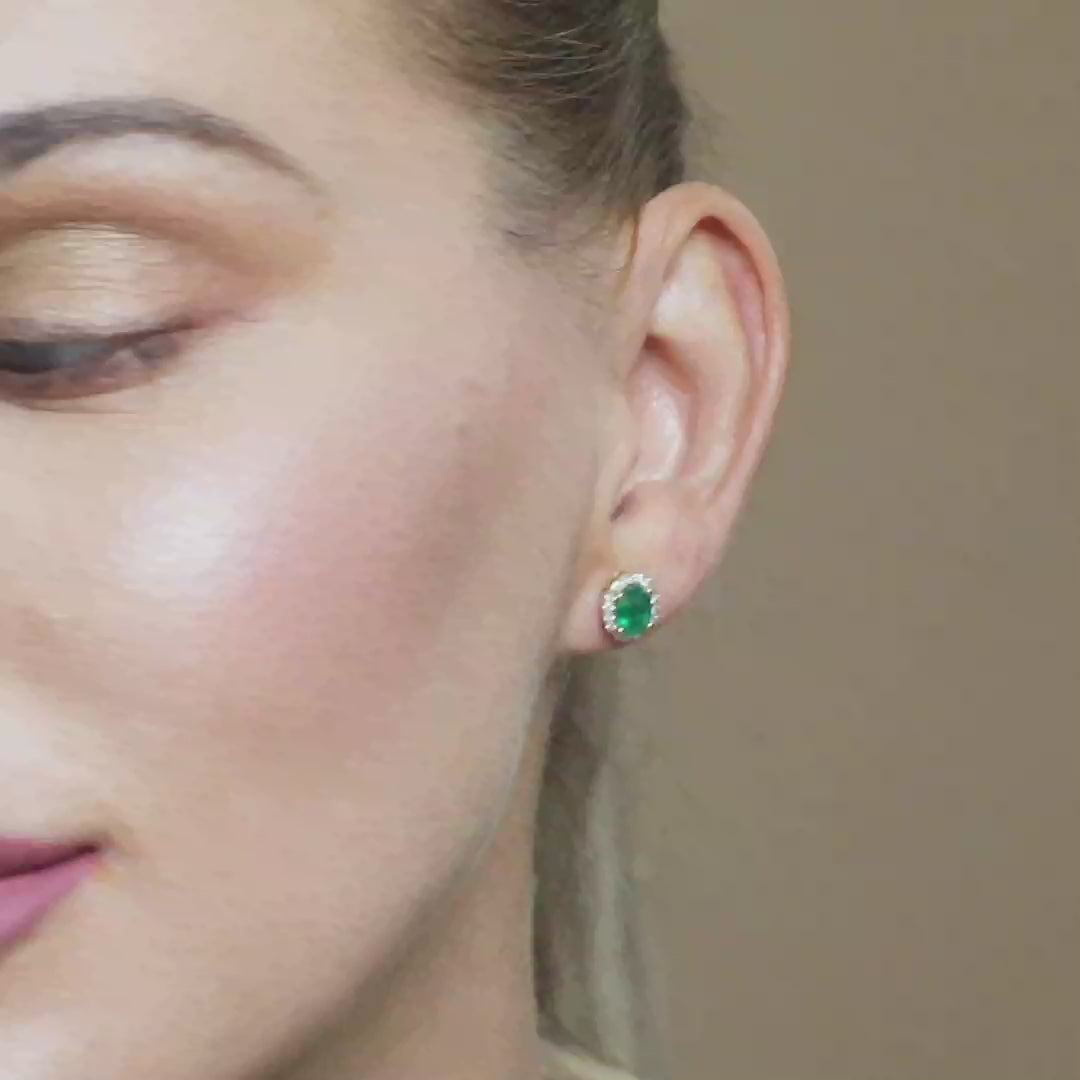 18 K Yellow Gold Emerald