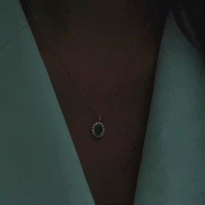 18 K Yellow Gold Emerald