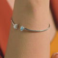 18 K White Gold