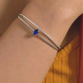 18 K White Gold