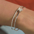 18 K White Gold