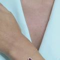 18 K Rose Gold Ruby