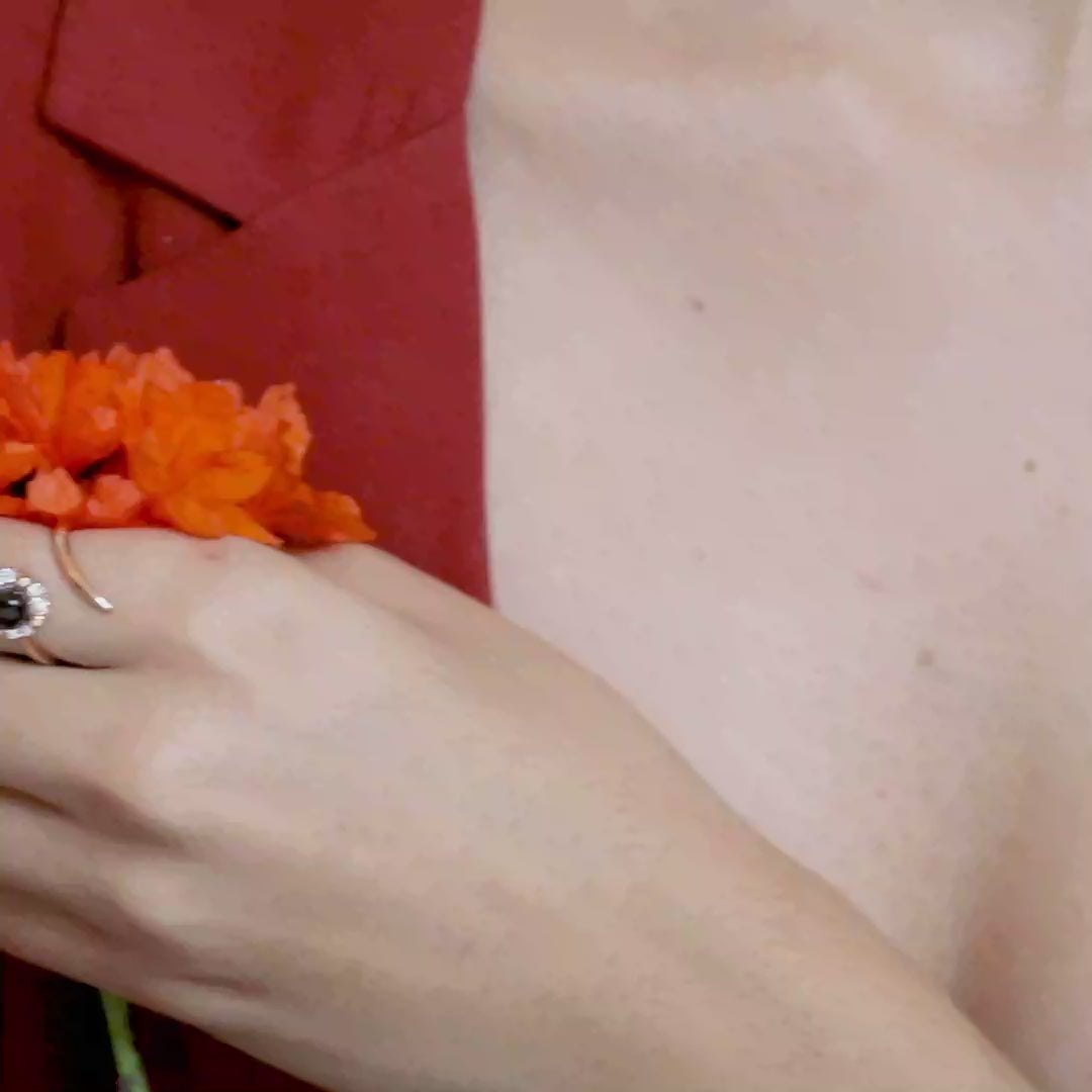 18 K Rose Gold Amethyst