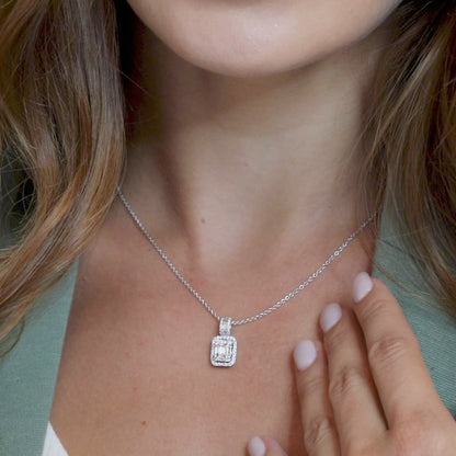 18 K White Gold