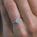 18 K White Gold