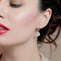 18 K Yellow Gold Garnet