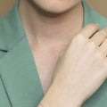 18 K White Gold