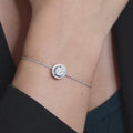18 K White Gold