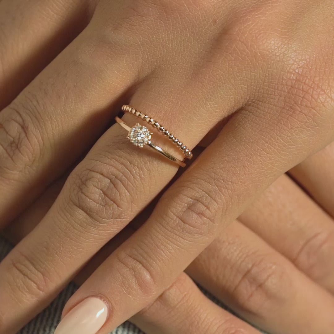 18 K Rose Gold