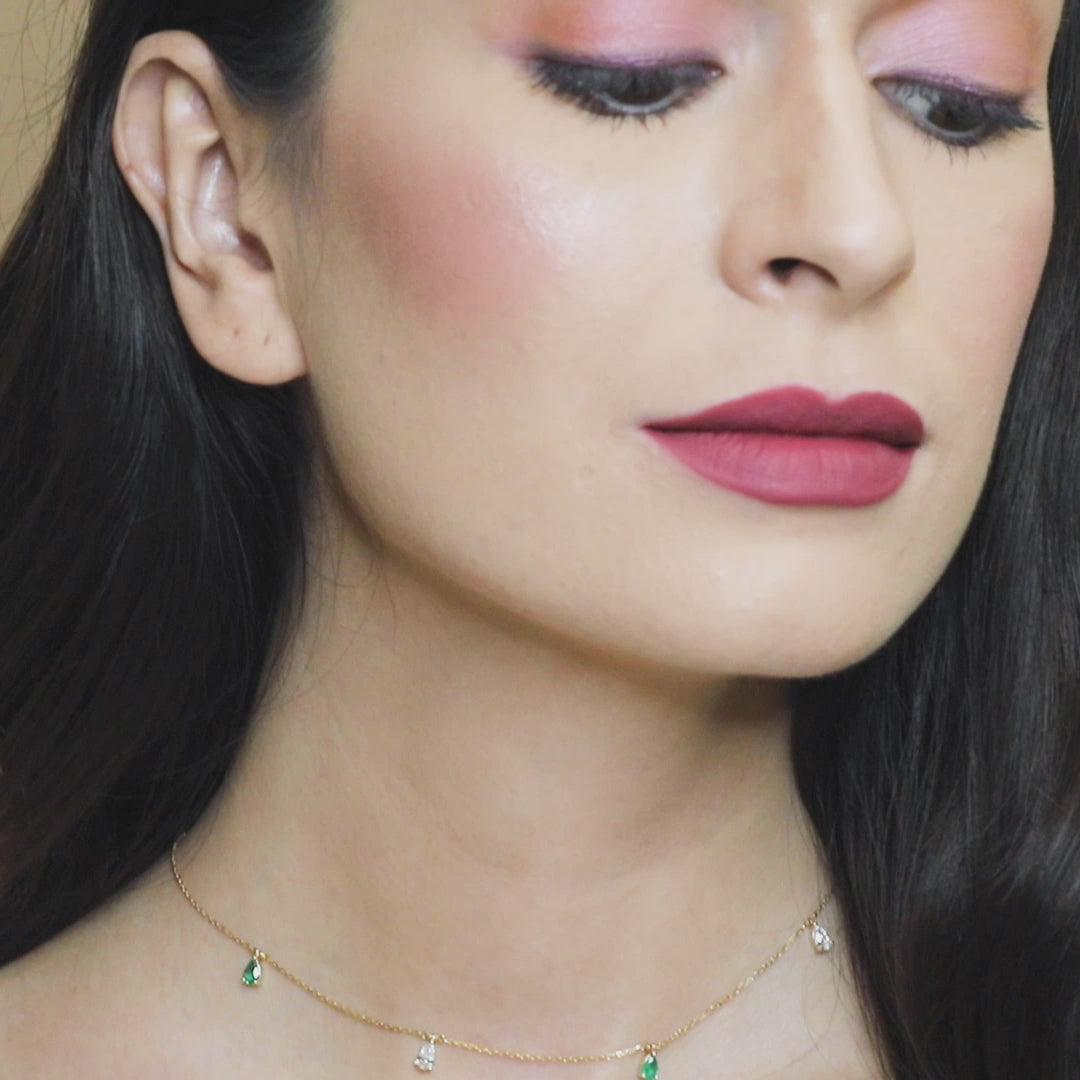 18 K Yellow Gold Emerald