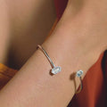 18 K White Gold