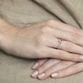 18 K White Gold