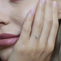18 K White Gold