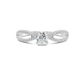 18 K White Gold