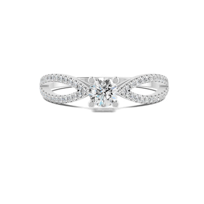 18 K White Gold