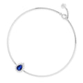 18 K White Gold Sapphire