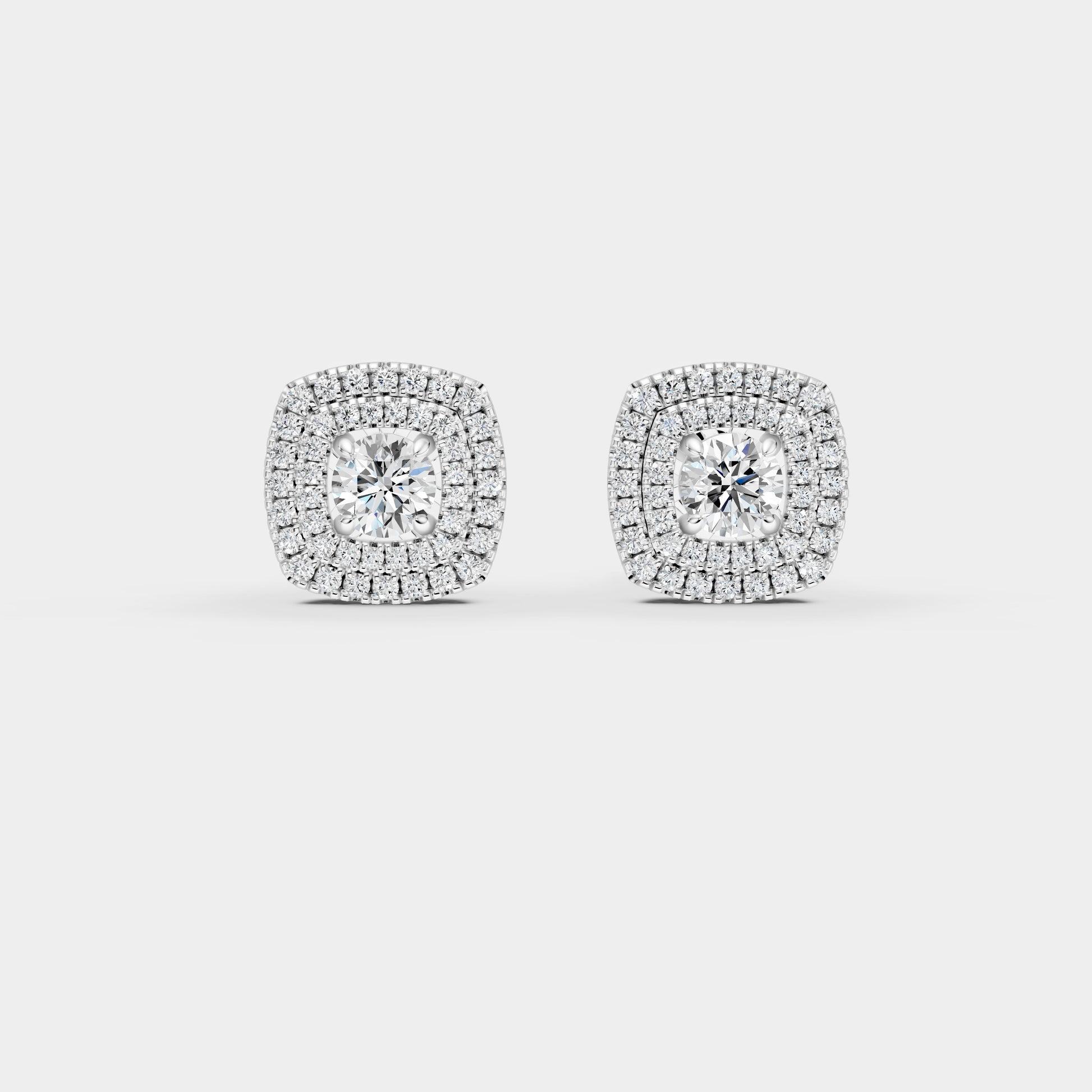 18 K White Gold