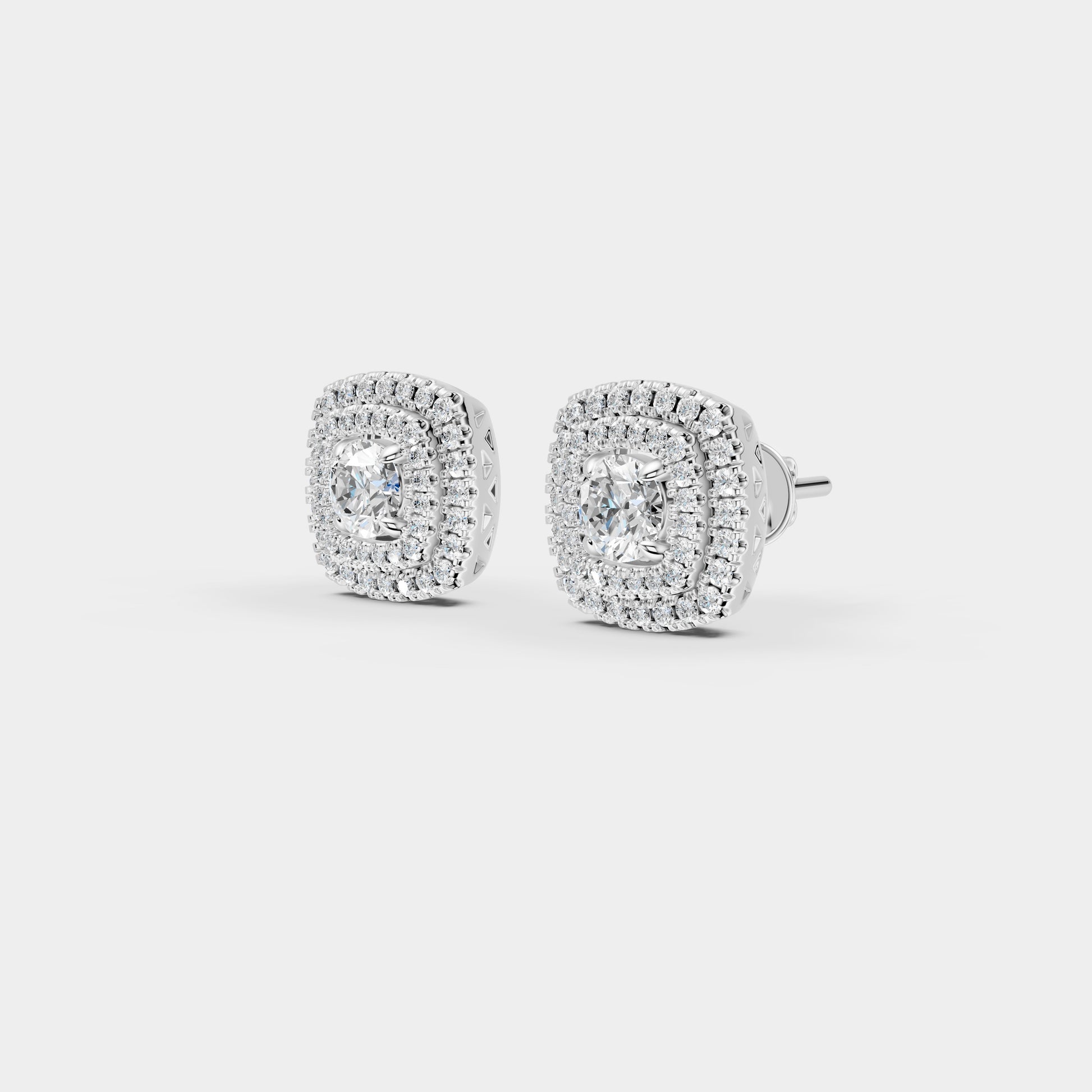 18 K White Gold