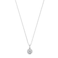 18 K White Gold