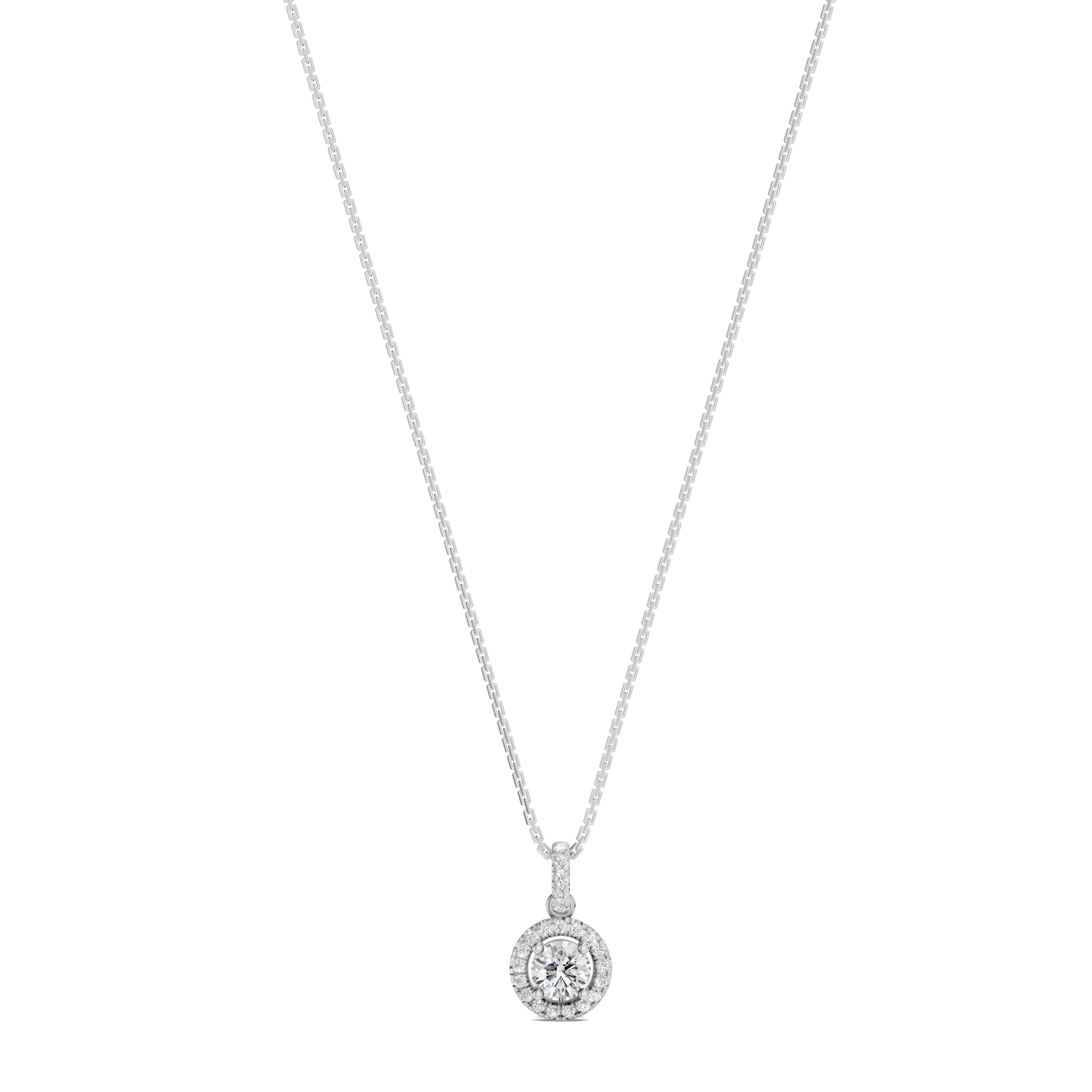 18 K White Gold