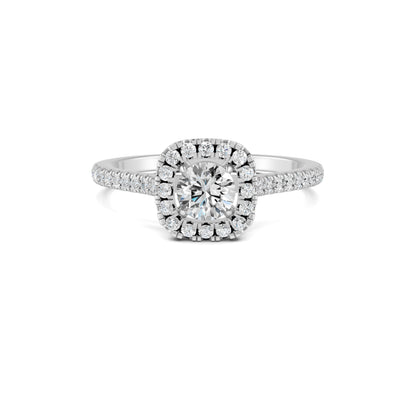 18 K White Gold