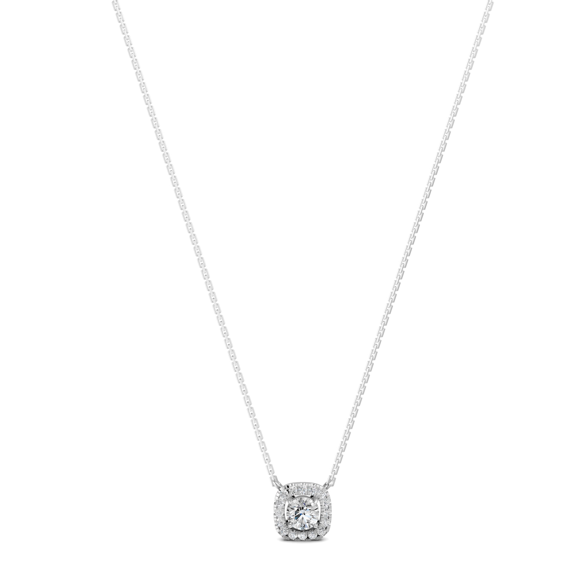 18 K White Gold