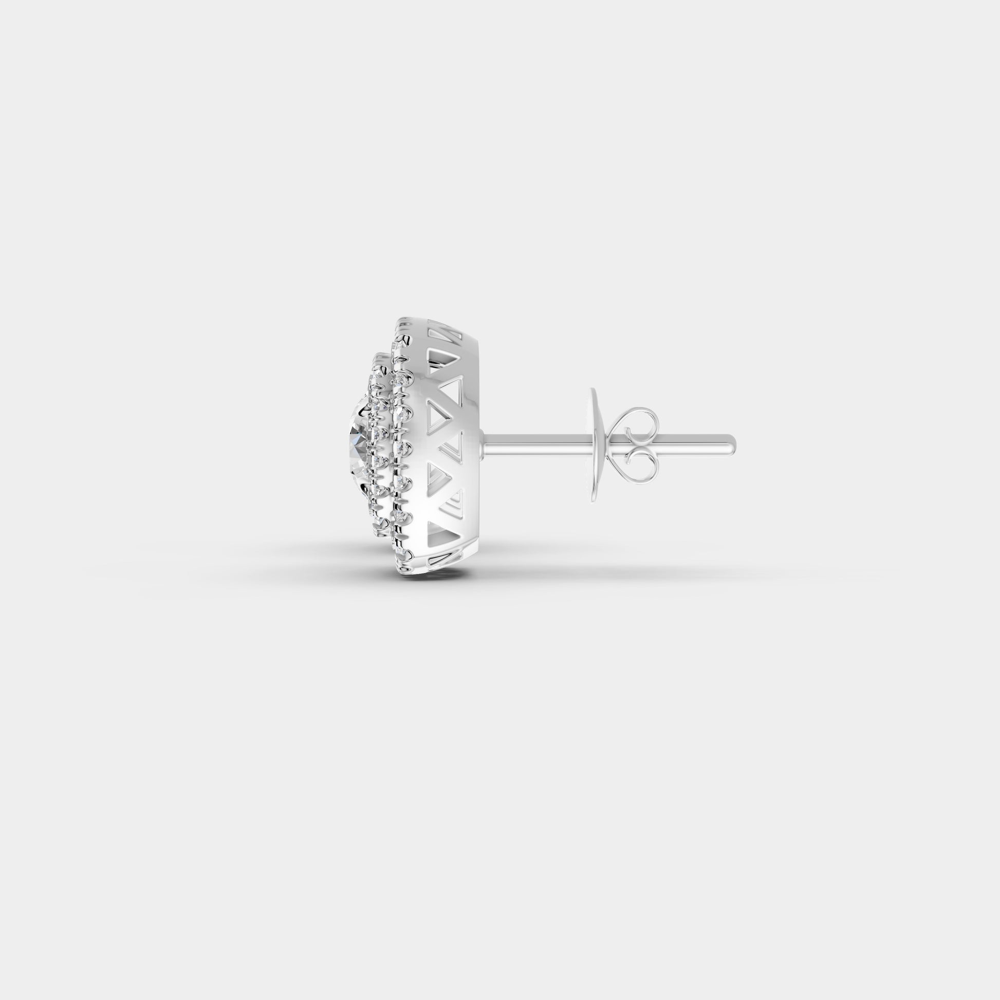 18 K White Gold