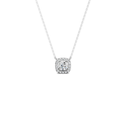 18 K White Gold