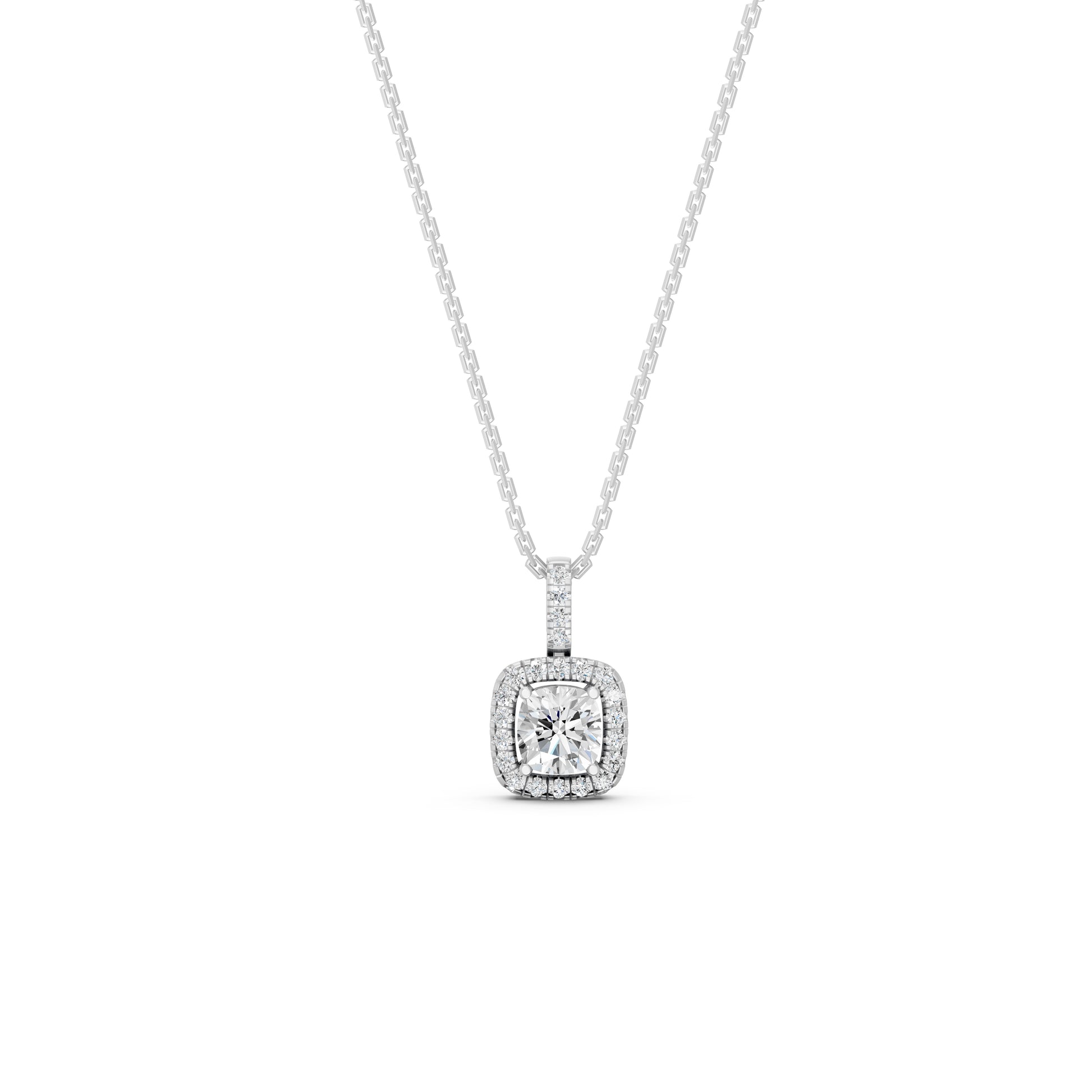 18 K White Gold