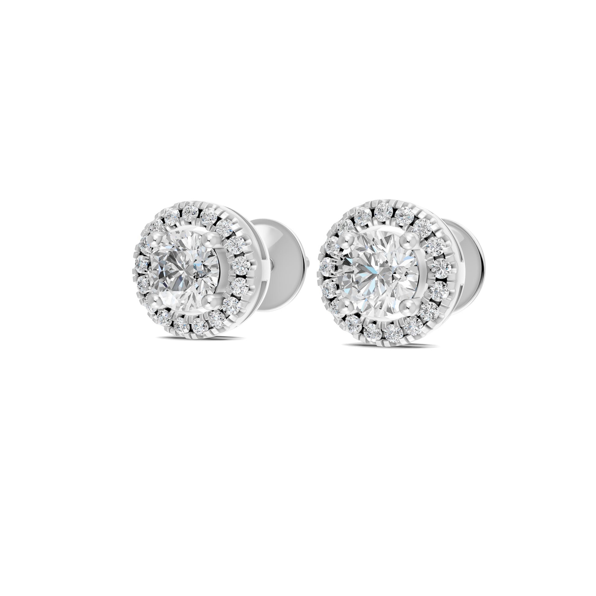 18 K White Gold