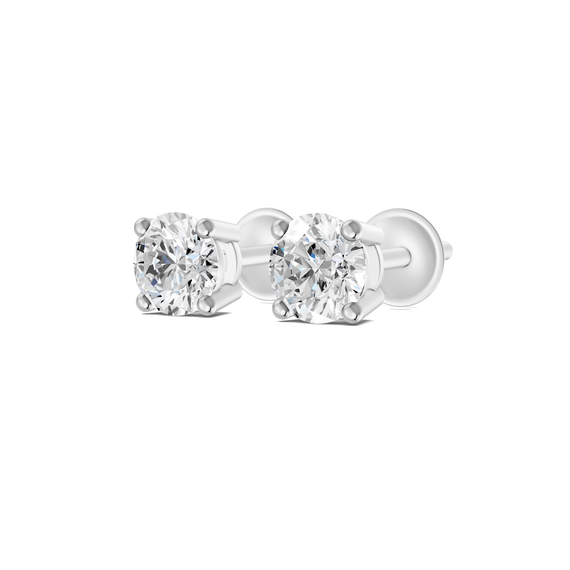 18 K White Gold