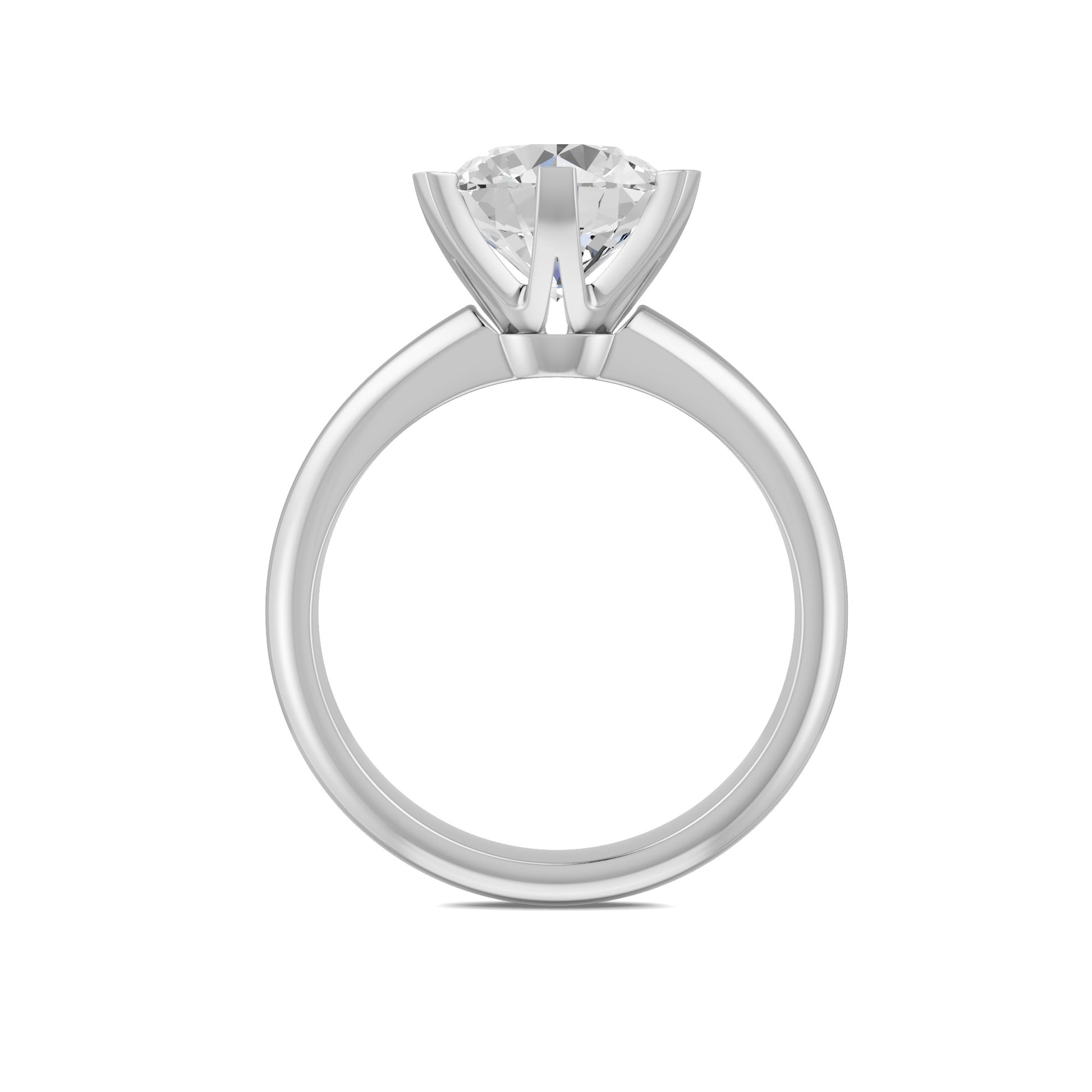 18 K White Gold