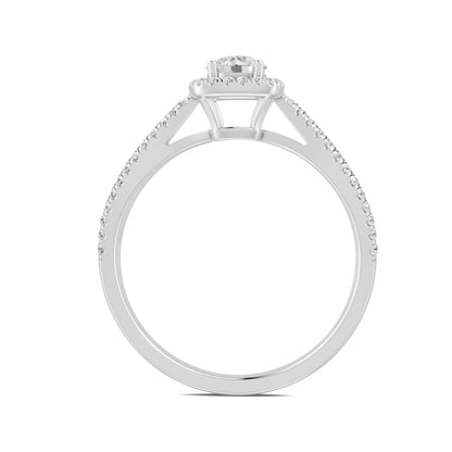 18 K White Gold