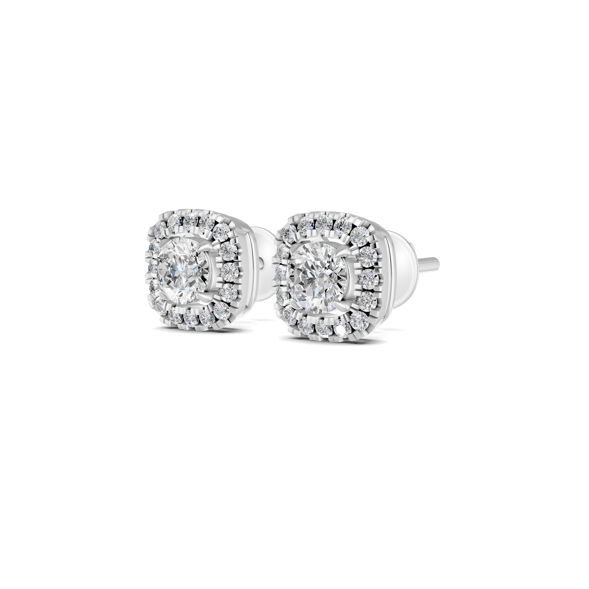 18 K White Gold