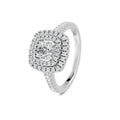 18 K White Gold