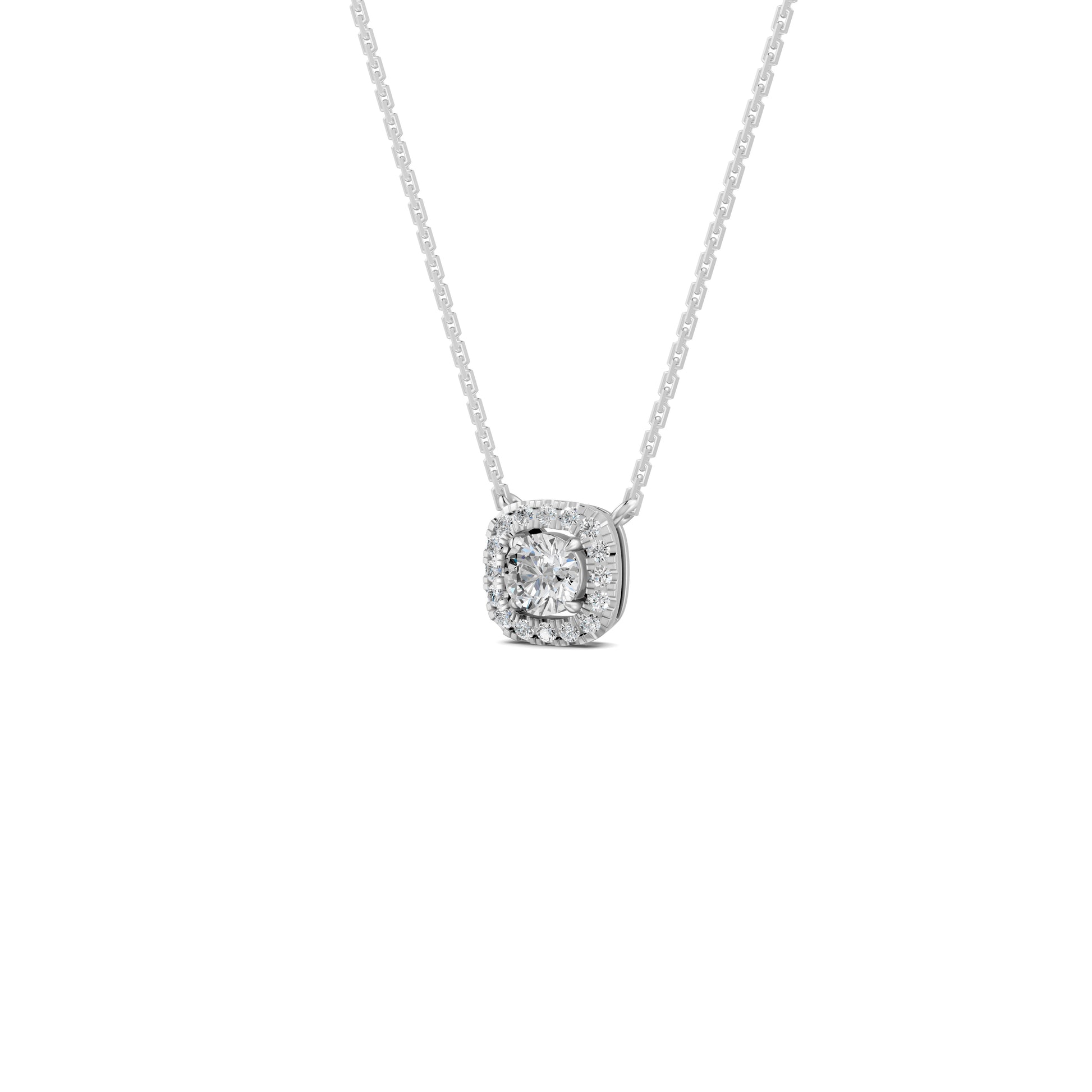 18 K White Gold