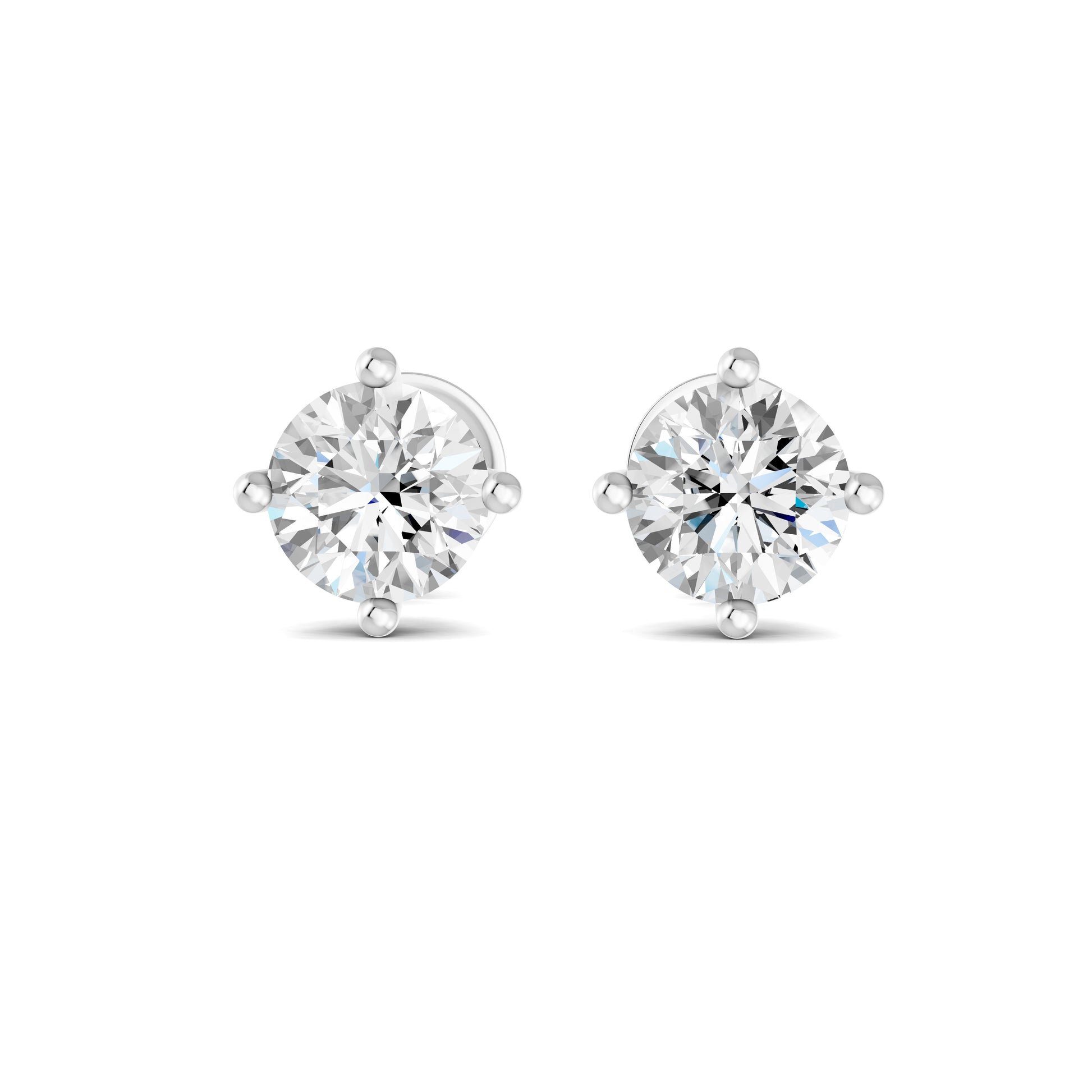 18 K White Gold