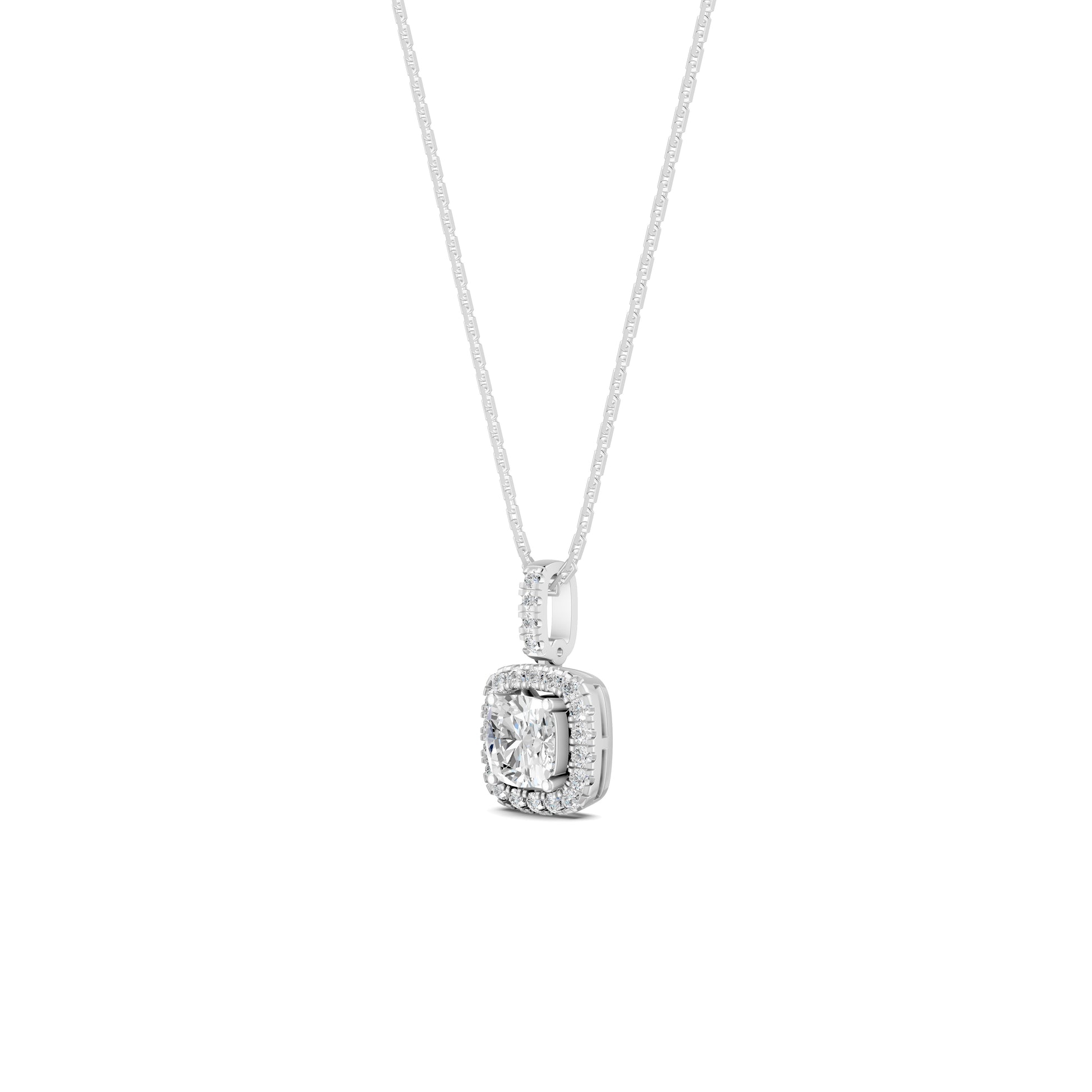 18 K White Gold