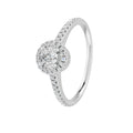 18 K White Gold