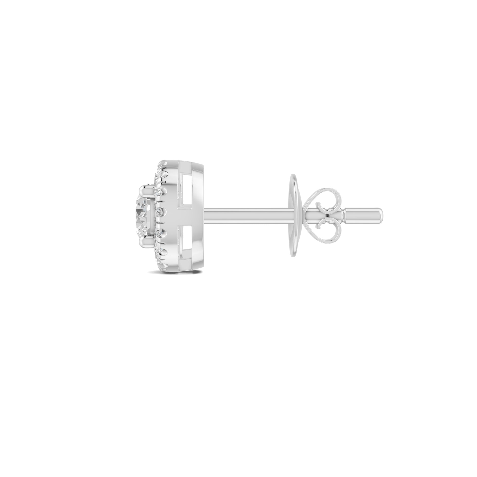 18 K White Gold